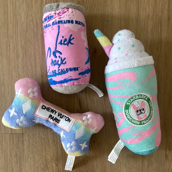 Other - Chewy Vuiton and Starbarks Dog Toys Set